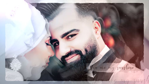 پروژه پریمیر عکس اسلایدشو عروسی ر